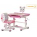 Детский Комплект парта и стульчик Mealux BD-04 New XL Teddy ( с ортопедической подушкой)